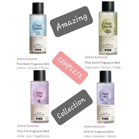 🔥FIRE 50% OFF SALE🔥 NWT‼️PINK Astrology Body Fragrance Mists